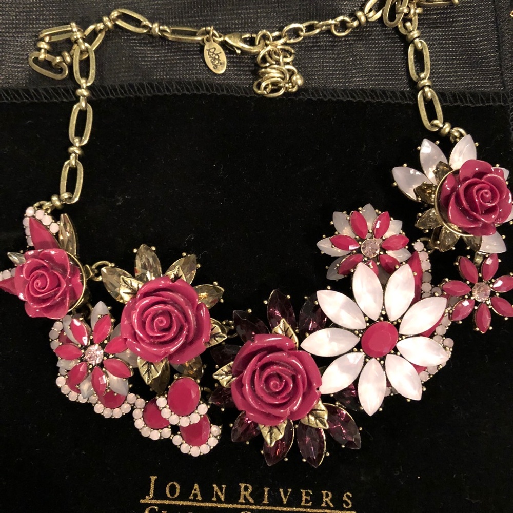 Joan Rivers Necklace (purple)